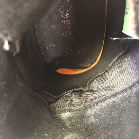 Timberland Black Leather & Suede Lace Up Combat Boots Size 7 - Picture 11 of 16